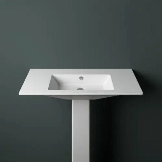 Lavabo con pedestal